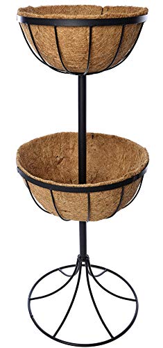 RUDDINGS WOOD 2 Tier Flower Fountain Planter