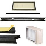 2 Pcs Door Seal & 1 Pc Foam Outer Housing Seal, Fit for Aprilaire & Space-Gard Air Purifier Model 2200, 2250, 2400, 5000, Fits Door Seal Kit 4725, 4233, 4345, for The Inside Back of The Outer Housing