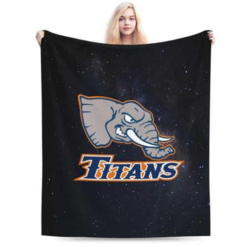 Cal State Fullerton Titans Ultra-Soft Micro Fleece Blanket Multi-Size Flannel Blanket