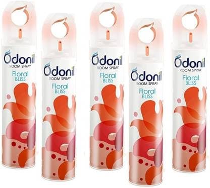 Odonil Room Spray Air Freshener Floral Bliss Room Spray-Pk-5 Spray (5 x 220 ml) (B0CWPG64HM) Amazon Price History, Amazon Price Tracker