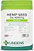 Price comparison product image Lindens - Hemp Seed Oil 1000mg, 100 Capsules - UK Made - Source of Omega 3, 6 & 9 - Joint Care, Heart Health, Overall Wellbeing - Cold Pressed Hemp Seed Oil - Letterbox Friendly