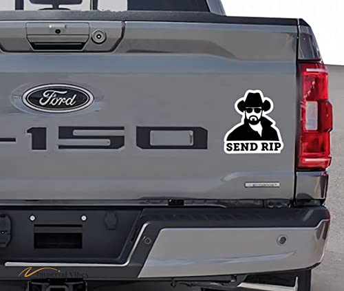 Imperial Vibes | Send Rip Funny Car Decal Funny Sticker Car Truck Van Suv Window Wall Cup Laptop Tumbler 2 Pack - Imp 22 #TOP1