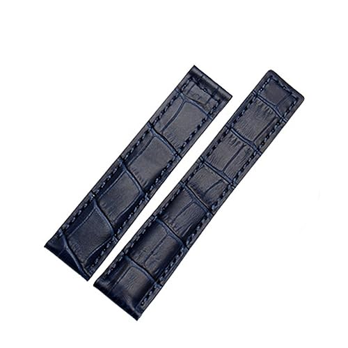 Bracelet montre homme cuir véritable agate pour style chic Tag Heuer