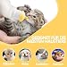 Gufastoe 5Pcs Haustier Fütterung Mini Silikon Nippel mit Flasche für Welpen Hund Katze oder andere Haustiere (Modell 4)