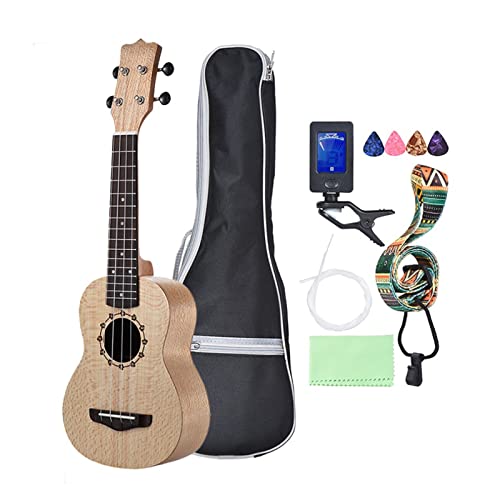 ukulélé Voyage Touche De Glissière De Bois De Pelage De 21 Pouces Ukelele 4 Cordes Guitare Sertie De Pièces - Les Beatles, Paul McCartney, John Lennon, RIngo Starr, George Harrison ukulélé Voyage Touche De Glissière De Bois De Pelage De 21 Pouces Ukelele 4 Cordes Guitare Sertie De Pièces