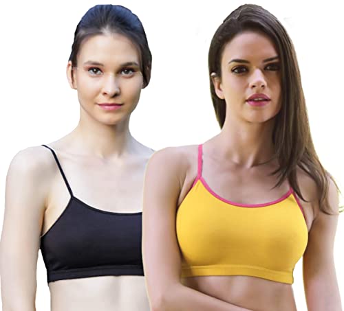 Image of Laavian Women's Modal Non-Wired Non Padded Beginners Bra (Pack of 2)