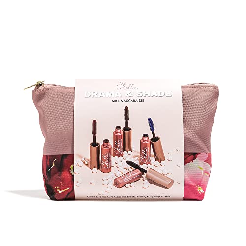 Chella Drama & Shade Mini Good Drama Mascara Set of 4 Mini Mascaras in Bag