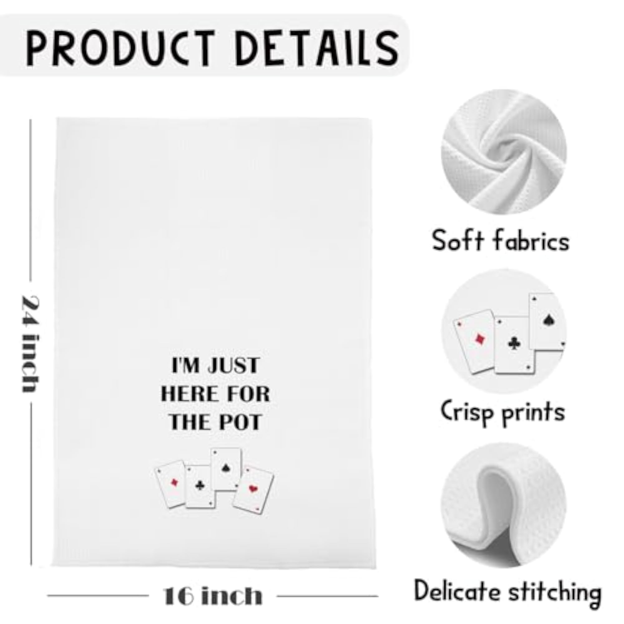 Kitchen Hand Towels Set, Elegant and Practical