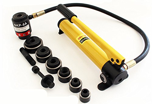 Perceuse excavateur hydraulique SKP-8 robuste pour perforation précise de tôles en fer