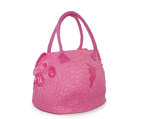 Bolso original rosa con forma de pollo divertido miniatura 4