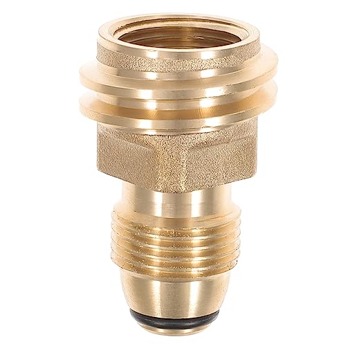 BESTonZON Conector de Tanque de de Adaptador de Gas para Camping y Cocinas al Aire Accesorio de Rápida Material de Caucho y Ligero