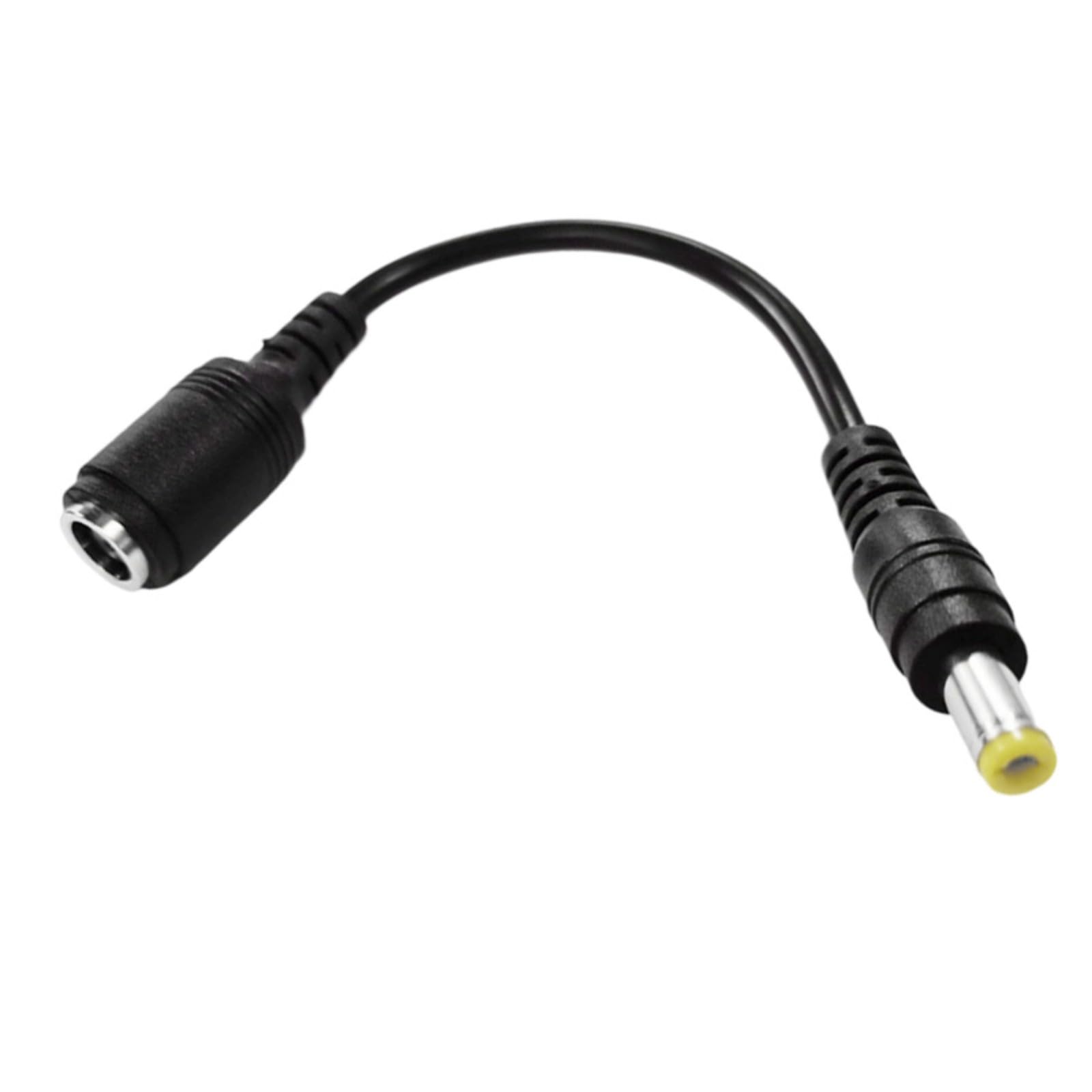 Maxtonser Power Connectors Cable 7450 7.4x5.0mm Female 5525 5.5x2.5mm Male For Laptop Adapters Interfaces Conversion