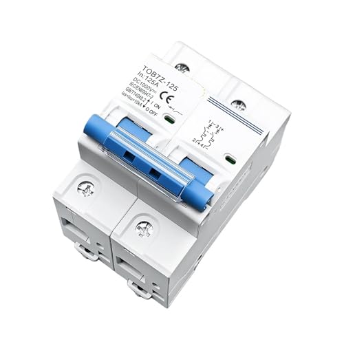 Interruptor de batería fotovoltaica 2P 1000V DC disyuntor magnetotérmico solar 80A 2