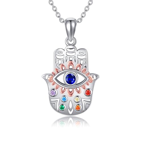 Stethoscope/Paw Print/Opal/Rose/Heart Honey/Sunflower Urn/Sister Necklace S925 Sterling Silver Pendant Jewelry Necklace Christmas Gifts for Women Girls
