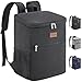 Lifewit Mochila Nevera 24L (30 Latas), Mochilas Neveras Portatil Isotermica, Bolsa Termica Porta Alimentos Impermeable, Cooler Bag para Playa, Picnic, Camping, Viaje, Trabajo, Negro