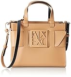 bolsos armani jeans Correa ajustable Armani Exchange Essential, Susy, Shoulder Strap, Logo Belt, Medium Size, Bolsos para Mujer, Multicolor (Brush/Corda), Talla única