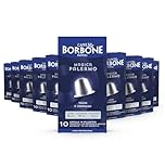 Caffè Borbone Miscela Magica Palermo - 100 Capsule ALLUMINIO (10 confezioni da 10) - Compatibili con le Macchine ad uso domestico Nespresso®*