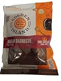 Golden Island Fire Grilled Pork Jerky Korean Barbecue Receipe - 16 Oz, 1count