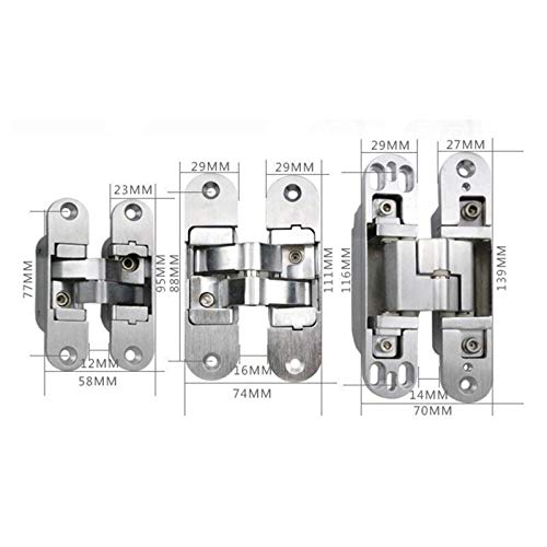 ZZYUBB in Lega di Zinco Cerniere Nascoste Multi