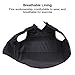 WANGCEPLSD Fencing Vest, Training Protective Suit, Black Fencing Jacket Sleeveless, Adhesive Neckline Design, for Foil Epee Sabre(Medium)