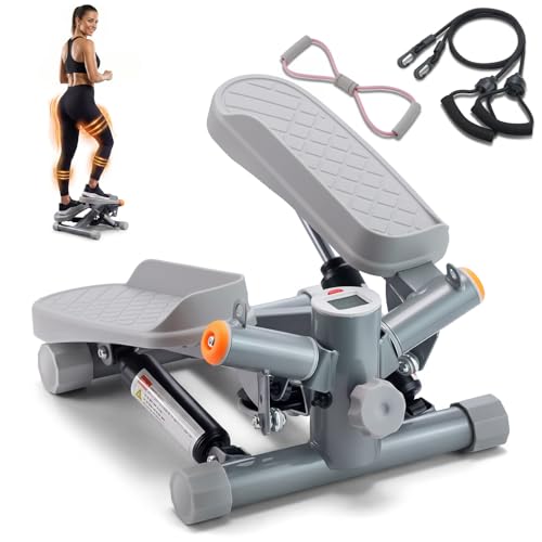 YYJO Twist Mini Stepper with Resistance Bands