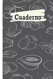  Cuaderno de frutas: Cuaderno de frutas, cuaderno de papel rayado para la escuela, estudiantes, regalo para niños, niñas, adolescentes y amantes de las frutas