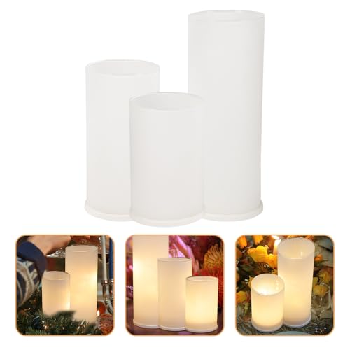 Velas eléctricas led para cenar en pareja y decorar bodas con luz cálida 4