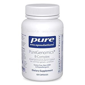 Pure Encapsulations PureGenomics B-Complex | Broad Spectrum B Vitamin Support for Genetic Expression and Cellular…
