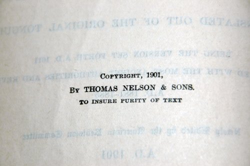 The Holy Bible, American Standard Version, 1901 B0012E1MBE Book Cover