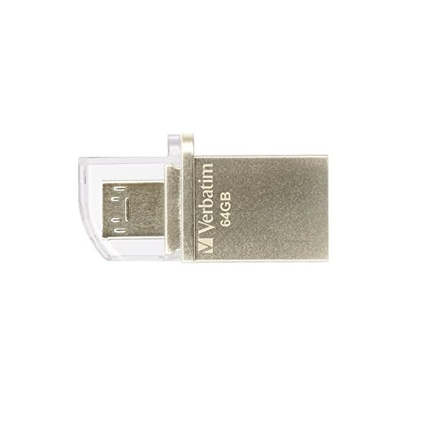 Verbatim Dual OTG Micro USB-Stick - 64 GB - kompakter USB Drive mit USB 3.0 Schnittstelle und Micro-USB, mit… – Bild 3
