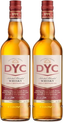 DYC Whisky Nacional 5 Años Doble estilación 40% 70cl (Paquete