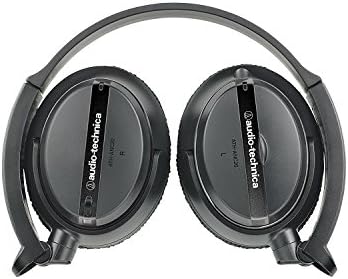 Audio-Technica ATH-ANC20 QuietPoint Active Noise-Cancelling On-Ear Headphones - Thumbnail 4
