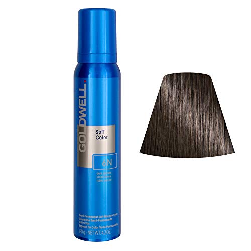 Goldwell Colorance Soft Color Foam, 6n Dark Blonde, 4.2 Fl Oz