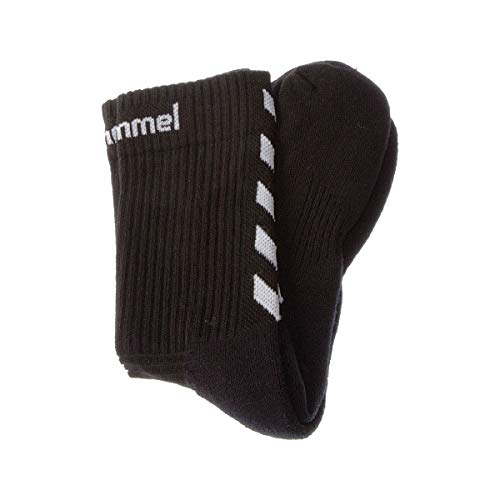 Hummel - Calze Authentic Indoor, nero/bianco