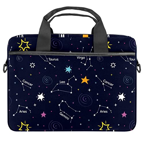 Housse ordinateur portable 14 pouces zodiaque antichoc et bleu