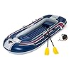 Bestway 61110 Hydro-Force – Set gommone “Treck X 3” per 3 persone + 1 bambino 307 x 126 x 39 cm, colore