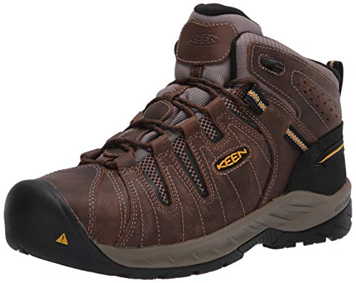 KEEN Utility Men's Flint 2 Mid Height Steel Toe Breathable Construction Work Boots