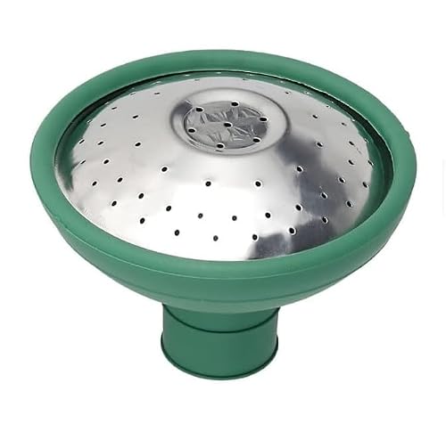 Green Universal Garden Watering Can Rose Head Water Sprinkler Sprayer Fit All Watering Can Rose Spout Cover Nozzle Replacement Garden Tool Gardening Equipment Watering Cans House Plant Flower