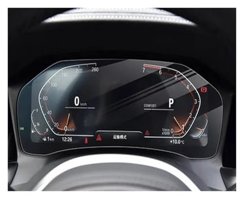 Verre trempé BMW Série 3 G20 G21 protection écran navigation GPS tableau de bord central