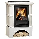 justus frantz Justus Kaminofen Bavaria mit 7 kW Leistung in Ahorn Weiß.