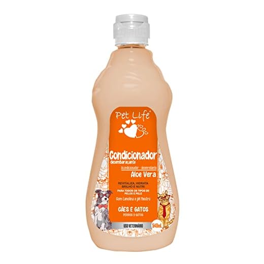 Banho Bom Condicionador Pet Life 500 Ml