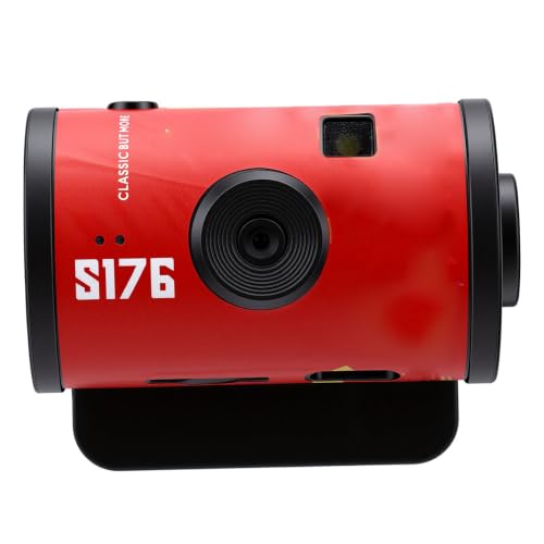 Cámara Digital Mini Jiawu Keychain 1080P Roja miniatura 5
