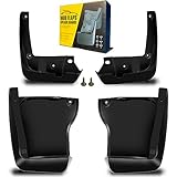QUYDDC Mud Flaps Fit for 2008-2012 Ho-nda Accord 4-Door Sedan (Not Fits 2-Door Coupe Models), Dedicated Mudguard for Four Seasons Universal Protection, Front and Rear