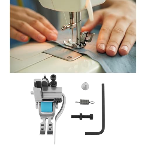 Prensatelas metálico resistente para máquinas de coser planas miniatura 5