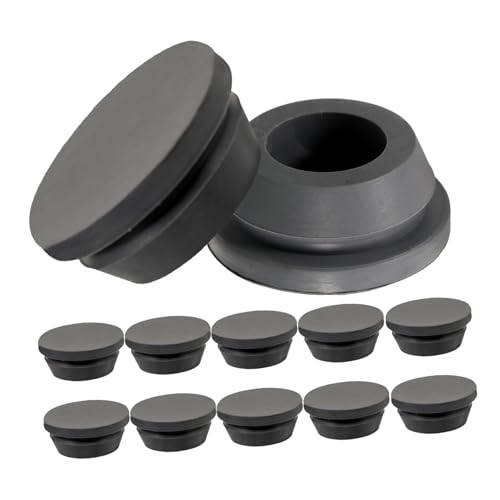 AUTSUPPL - AUTSUPPL 12Pcs Rubber Drain Hole Plugs for Air Conditioner Repair Durable and Easy