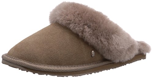 Emu Australia Jolie, Zapatillas de Estar por casa para Mujer, Beige (Beige (Mushroom), 35/36 EU