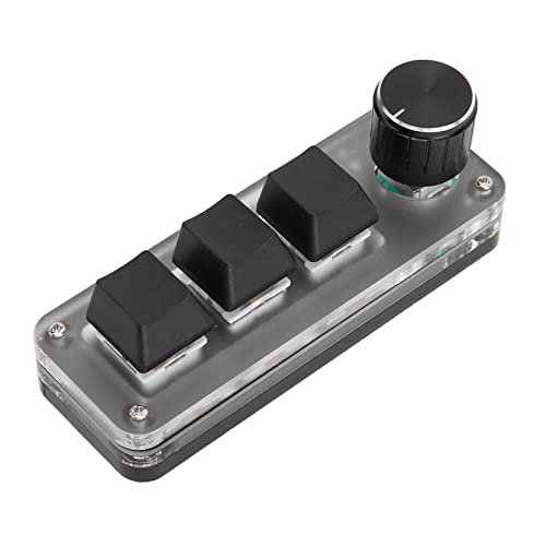 Teclado de juego de intercambio en caliente mini mecánico con macros RGB
