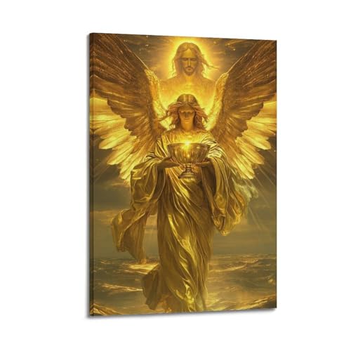 Wings of Revelation poster impression sur toile décorative chambre cadre 30x45