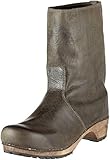  Sanita Damen Wood juki Boot Schlupfstiefel, Grün (Olive 64), 35 EU