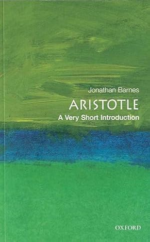 Book cover Aristotle: A Very Short Introduction